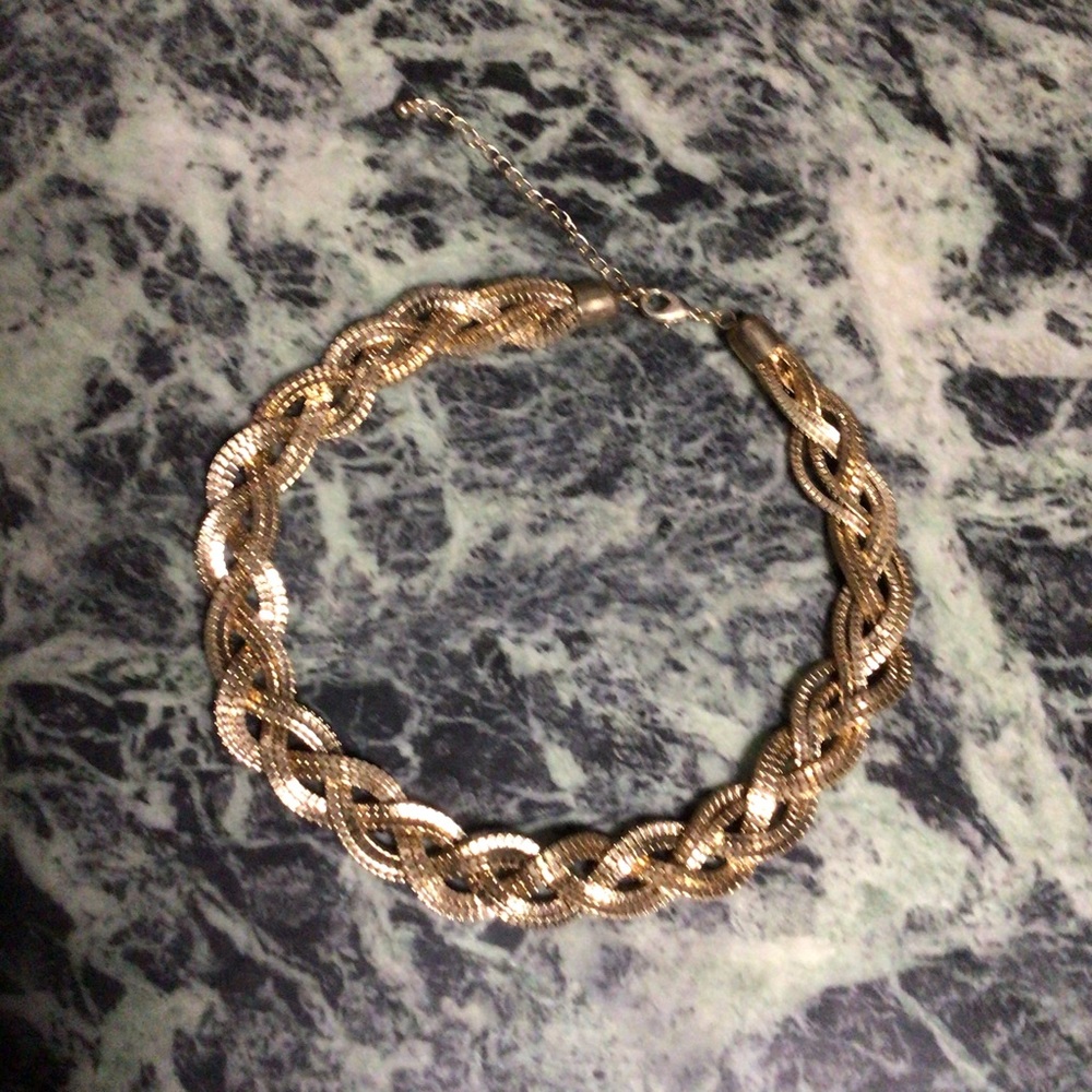 Adjustable Braided Chain Necklace - image 3